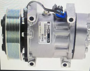 Sanden Type Compressor W/ Clutch By Omega U 4493, U 4733, U 4892 - NEW Afmkt - Picture 1 of 5