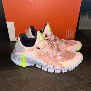 🔥NEW SZ 5.5 Nike Free Metcon 4 Arctic Orange Green Training CZ0596-800 Women - Picture 1 of 7