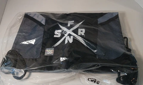 Official WWE Seth Freakin Rollins Black String  Bag SFRN. New Cover