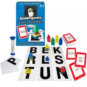 Scattergories Stackagories The Fast Playing Category Game - Picture 1 of 1