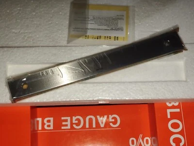 Mitutoyo 12” Length Rectangular Steel Calibration Inspection Gage Block Grade 0 - Image 1 of 4