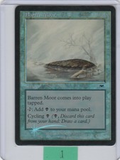 FOIL Barren Moor * Onslaught * Singles * MTG Magic the Gathering