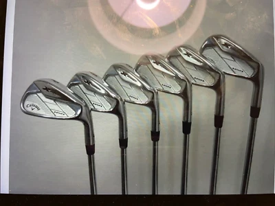 Callaway Iron Set X FORGED STAR KBS TOUR 90 R  5-9, PW 6pieces Japan  - Image 1 of 4