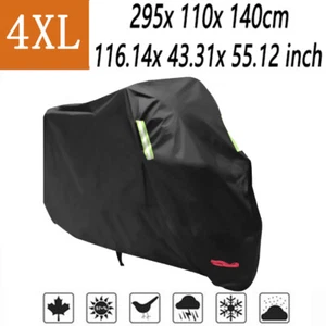 4XL Bike Motorcycle Cover Waterproof Outdoor Rain UV Scooter Motorbike Protector - Picture 1 of 10