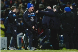 FOTO 6X4 FIRMADA A MANO DE PAUL COOK DE CHESTERFIELD. - Imagen 1 de 1