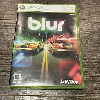 Blur (Microsoft Xbox 360, 2010) Complete With Manual CIB Racing Car Video Game - Image 1 of 4