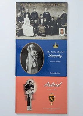 You Pick Rosvall Royal Books Golden Book of Royalty Astrid Unknown Habsburgs - Image 1 of 4