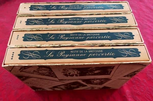 RESTIF DE LA BRETONNE:La paysanne pervertie.4 tomes Illustrés en couleurs - Picture 1 of 14