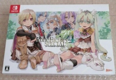 Nintendo switch Rune factory 4 Special Memorial Box Marvelous Japan Used Fantasy - Image 1 of 4