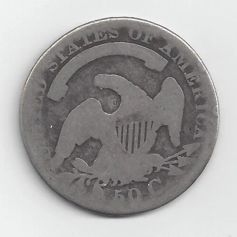 1807-1837 Capped Bust Half Dollar Cover
