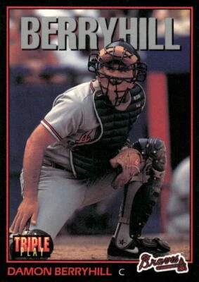 1993 Triple Play #113 Damon Berryhill - Image 1 of 2