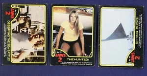 1978 Jaws 2 #18 Observing the Sea Battle 21 The Hunted 44 Sitting Ducks lot (3) - Bild 1 von 2