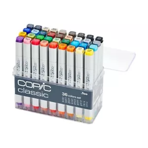 Copic Classic Markers Assorted Colours 36 Pack - Picture 1 of 1