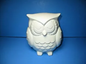 Hallmark White Ceramic Sleeping OWL Figurine 6" x 5" Bird Large - Picture 1 of 4