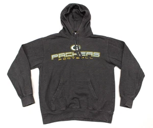 2011 Team Appareal NFL Green Bay Packers mens M gray pull over sweater hoodie - Picture 1 of 11