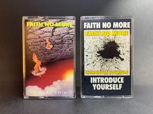 FAITH NO MORE 2x Vintage Cassettes **THE REAL THING + INTRODUCE YOURSELF** - Picture 1 of 11