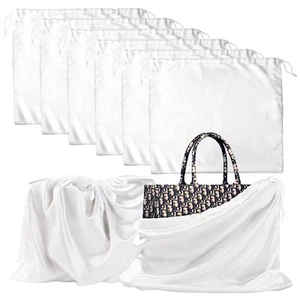 6 Pack 19.6x15.7in Purse Dust Bags for Storage, Dust Bags for Handbags Storage - Picture 1 of 6
