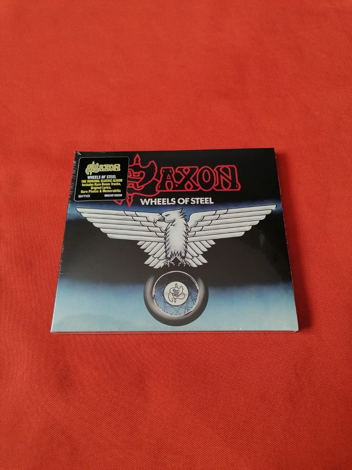 SAXON - Wheels Of Steel - Digipak CD - Bonustracks - NEU - Bild 1 von 1
