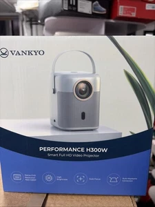 VANKYO Performance H300W Native 1080P Portable Projector, Full HD Wifi (NEW) - Picture 1 of 4