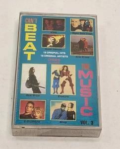 Can't Beat The Music Vol.3 Various Artists Cassette Tape BMG 74321115994 - Picture 1 of 8