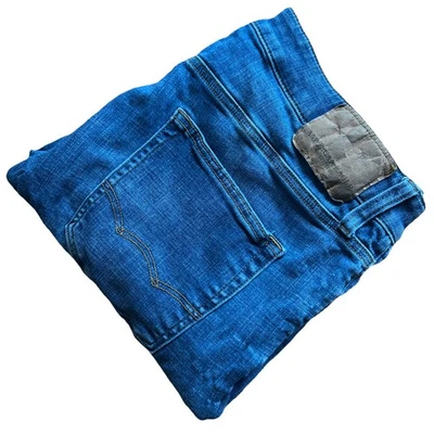American Eagle Next Level Flex Slim Straight Mens 36x32 (36x31) Distressed Jeans - Image 1 of 4