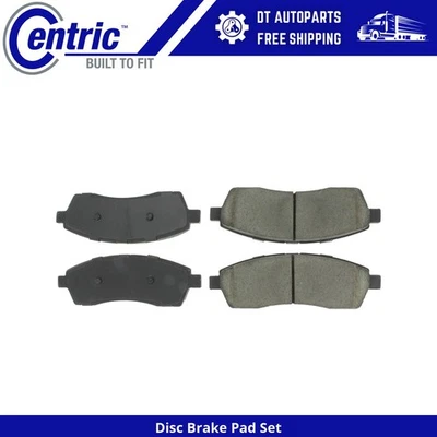 Para Ford F-250 2000-2004 | Pastillas de freno de disco traseras centradas | Semimetálicas Foto 1 de 4