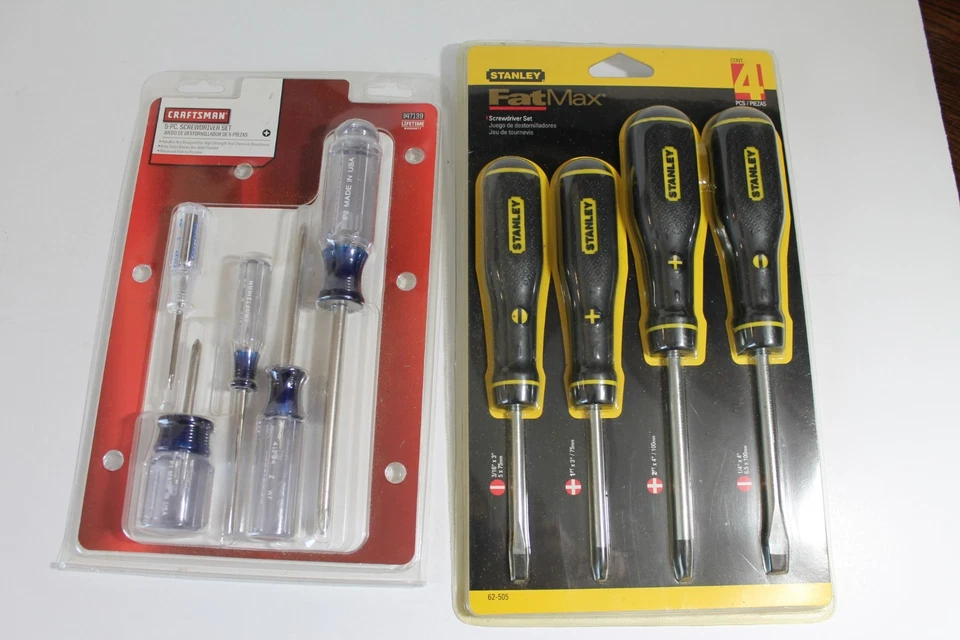 Screwdrivers, Craftsman and Stanley - Image 1 of 1