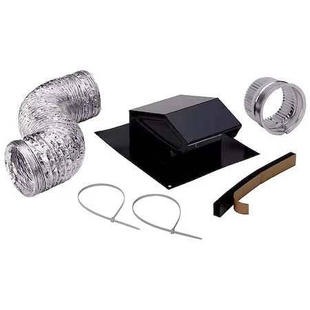 Broan Rvk1a Roof Vent Kit, Flexible Duct, 8 Ft. L - Imagem 1 de 2