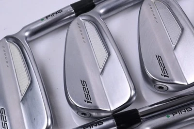 Ping i525 Irons / 4-PW+UW / Green Dot / Stiff Flex KBS Tour 120 Shafts - Image 1 of 4