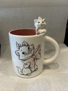 DISNEY Aristocats MARIE BONJOUR Ceramic MUG with Hanging MARIE Brand NEW - Picture 1 of 4