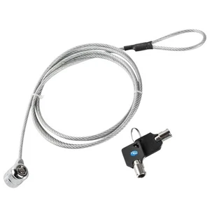 CAVO DI SICUREZZA BLOCCO NOTEBOOK CON DOPPIA CHIAVE LUCCHETTO ANTIFURTO LAPTOP - Bild 1 von 4