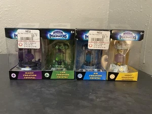 Skylanders Imaginators Creation Crystals Lot Of 4 Magic Light Air Life Brand New - Picture 1 of 8