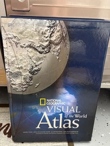 VINTAGE NATIONAL GEOGRAPHIC VISUAL OF THE WORLD ATLAS IN BOX 17" X 12" BIG BOY - Imagen 1 de 7
