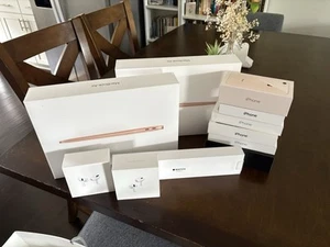 Apple Empty Boxes Assorted Lot - Photo 1 sur 6