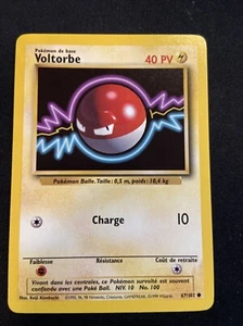 Pokemon Voltorbe (Voltorb) - 67/102 Base Set FRANCÉS FR Casi Como Nuevo Casi Nuevo - Imagen 1 de 2