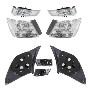 For 2008-12 Accord Sedan Crystal Clear Lens Brake Tail Light Turn Signal Cover - Bild 1 von 5
