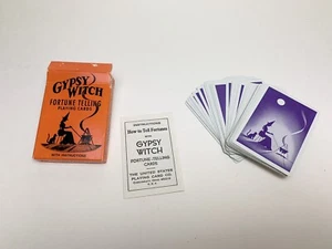 Gypsy Witch Fortune Telling Playing Cards w/ Box Complete & NICE - Picture 1 of 2