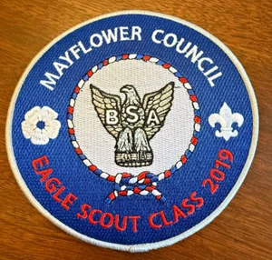 Mayflower Council - Eagle Scout Class of 2019 ... 6" Back Patch - Picture 1 of 1