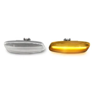 2x LED Clignotant Latéral Clair Pour Peugeot 207 308 Citroen C3 C4 C5 DS3 DS4 - Imagen 1 de 3