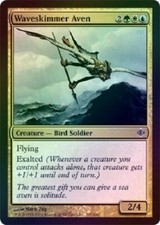 Waveskimmer Aven - Foil  common Shards of Alara  Magic The Gathering