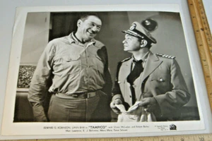 TAMPICO~EDWARD G ROBINSON & LYNN BARI~VOLPE DEL XX SECOLO~ FOTO 8X10 BIANCO E NERO - Foto 1 di 6