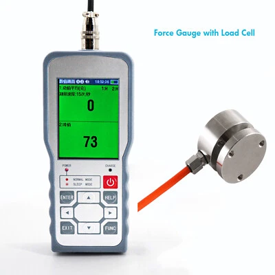 Digital Force Gauge with Load Cell Sensor Test Force Weight Pressure 20-2000KG - Image 1 of 4