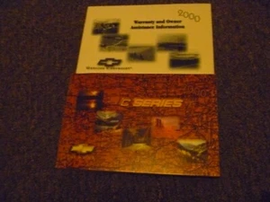 Chevrolet C-Series C1500 C2500 C3500 2000 camioneta dueño manual conjunto xo - Imagen 1 de 1