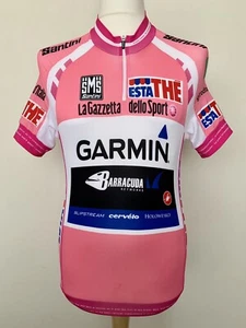 Garmin Cervélo 2012 Giro d’Italia Leader Jersey worn by Hesjedal Tour de France - Picture 1 of 8