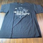 Adidas Go To Tee San Antonio Spurs T Shirt Black Xl All In For The Trophy Mens
