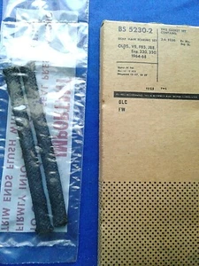 Fel-Pro Rear Main Bearing Set # BS 5230-2 Oldsmobile V8 F85 J88 1964-68 - Picture 1 of 1