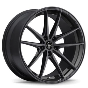 Konig Oversteer 19x8.5 5x114.3 ET45 Gloss Black - Picture 1 of 1