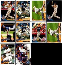 (10) 2010 Topps Update  Milwaukee Brewers Lot