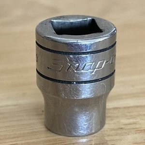 Snap On 3/8" Shallow Socket 3/8" Drive 6 Point F121 USA - Picture 1 of 9