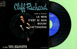 CLIFF RICHARD / La Mer, Boum / LA VOZ AMO 7EPL 14.005 Press Spain 1963 EP VG - Picture 1 of 5